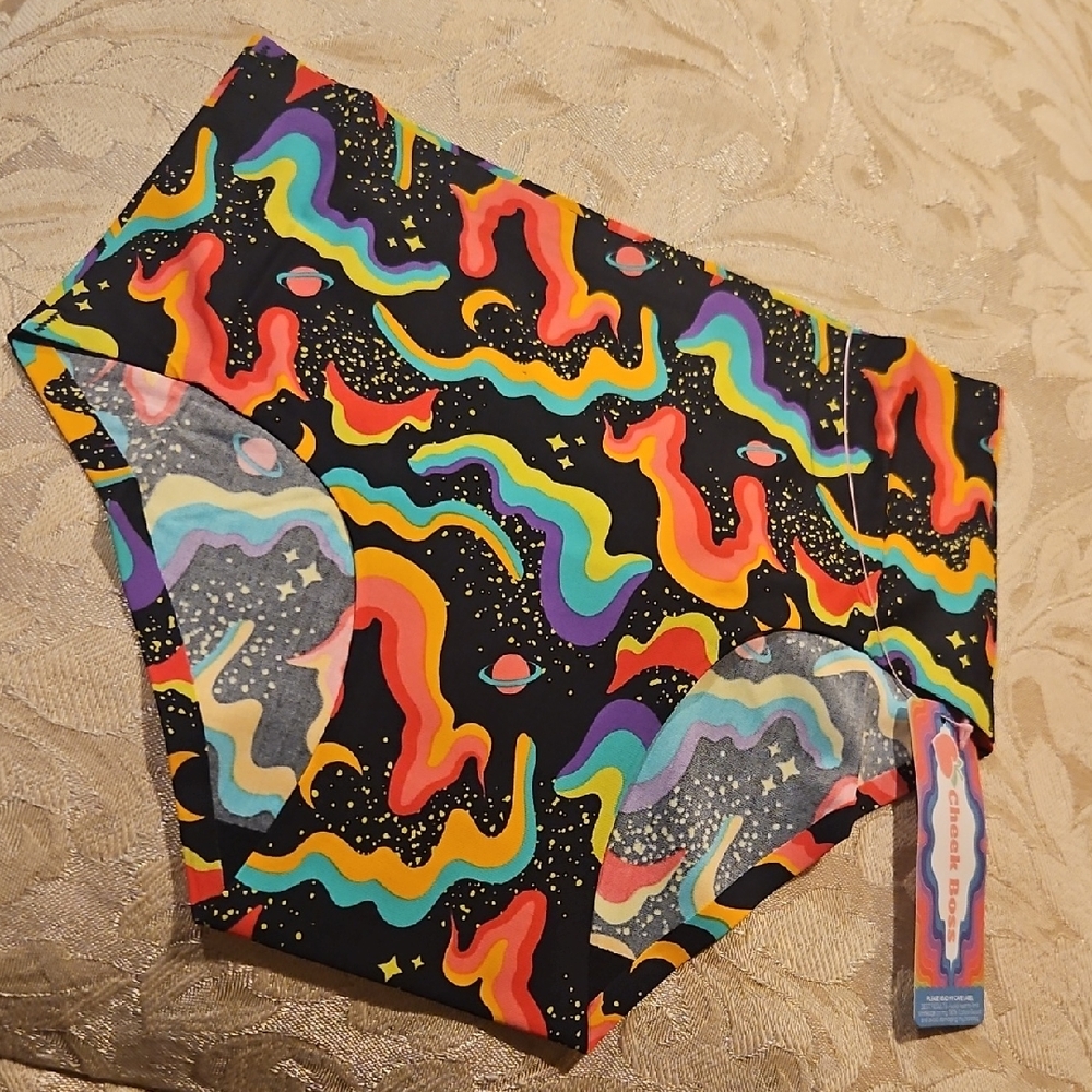 Colorful Cosmic Print Panty